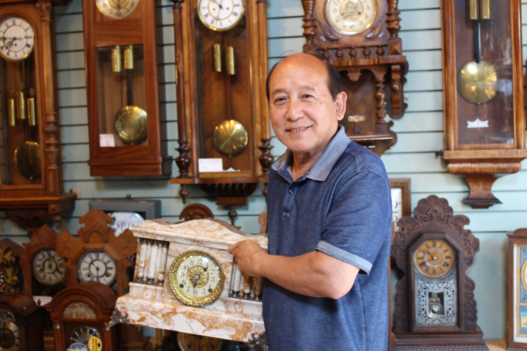 Aubrey Aramaki reflects on success of beloved clock gallery