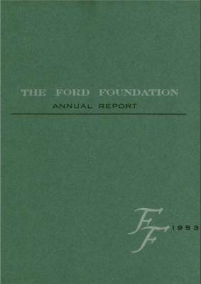 FF Annual Report 1953