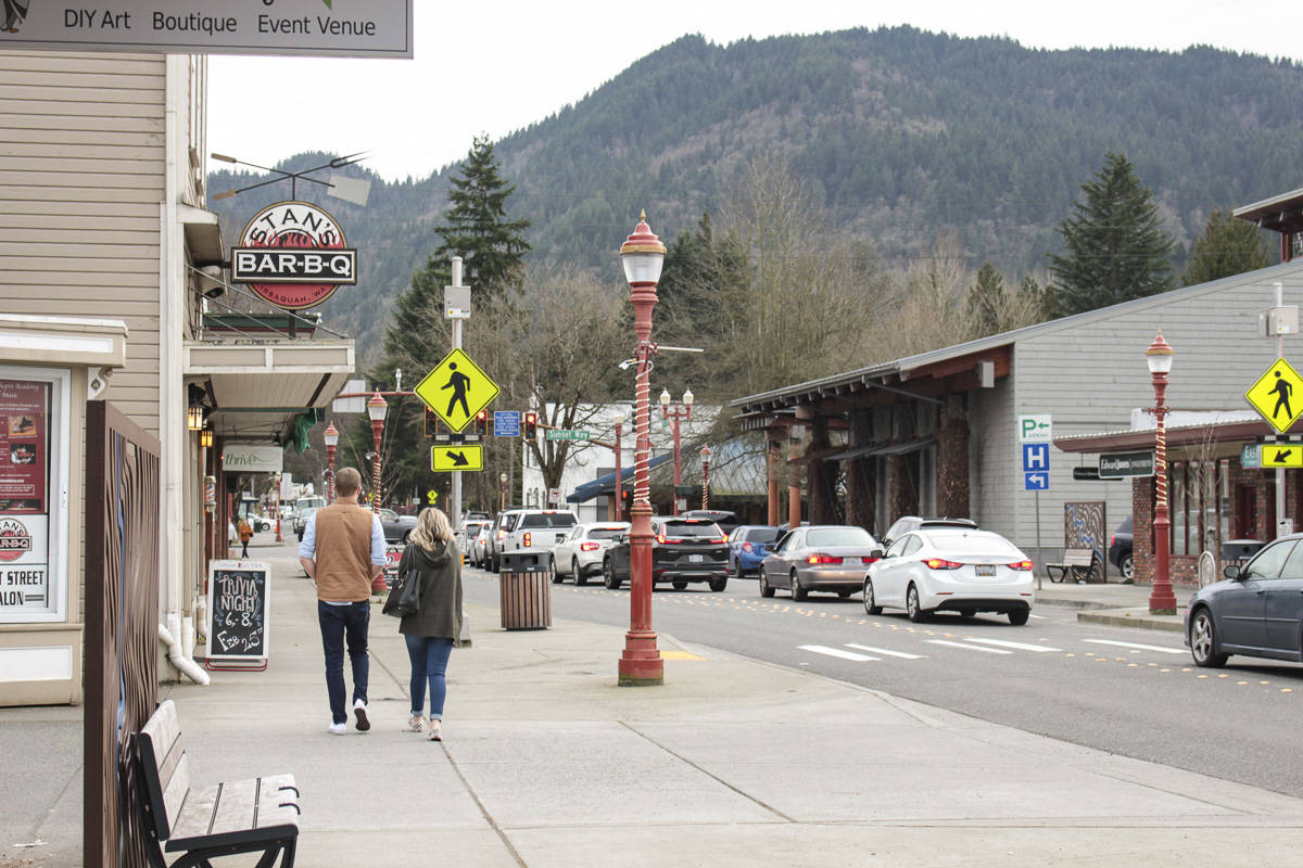 Downtown Issaquah. Natalie DeFord/staff photo