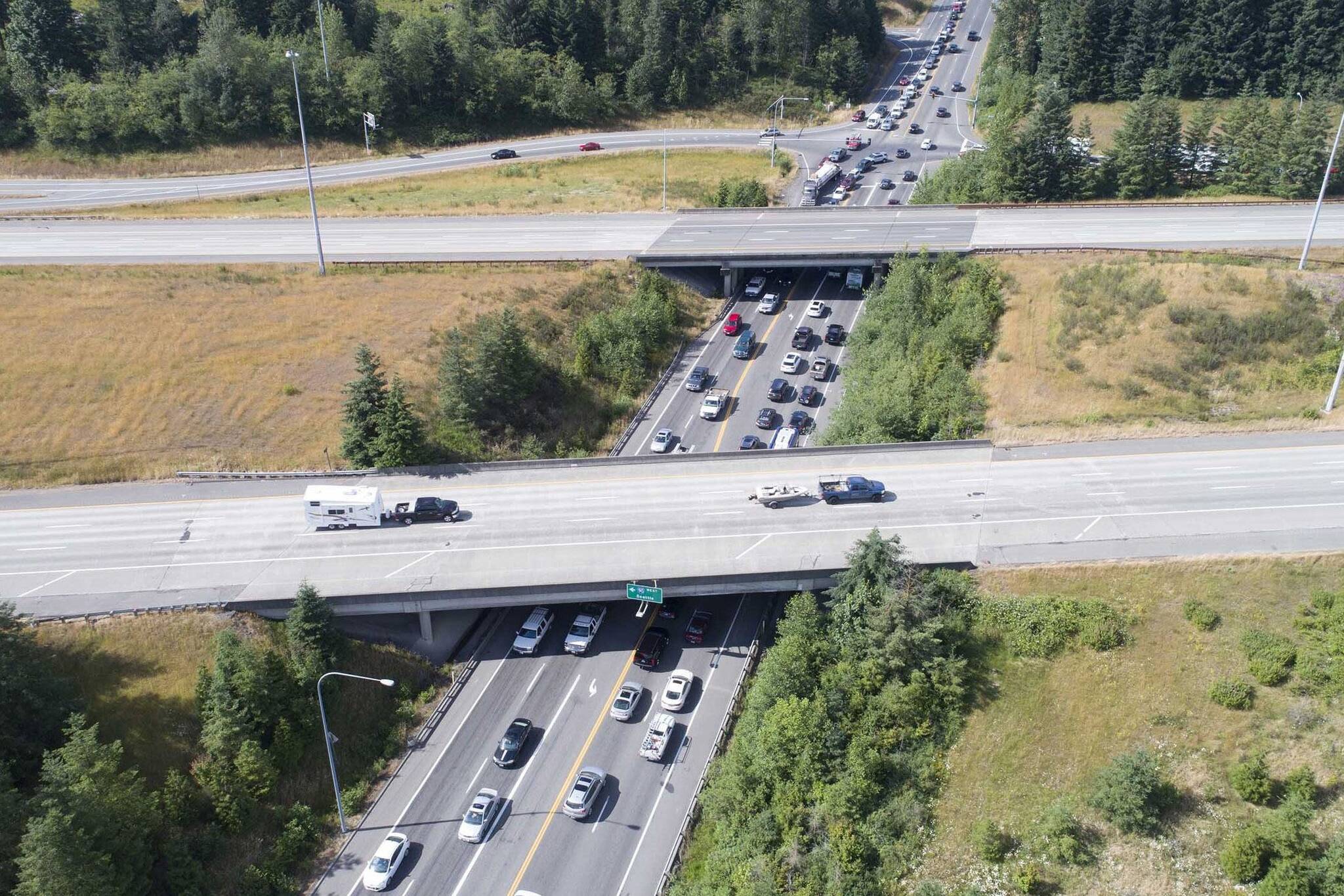 State Route 18 near Snoqualmie. Courtesy Photo.