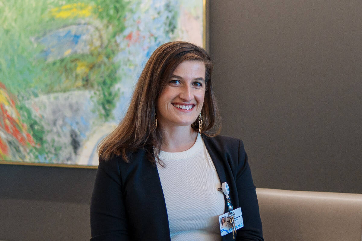 Marianne Vivien, MS, LCGC, genetics counselor at Overlake Medical Center and Clinics. Genetics counseling can help patients take a proactive approach to cancer screening, as well as cardiogenetics and pre-conception/prenatal genetics.