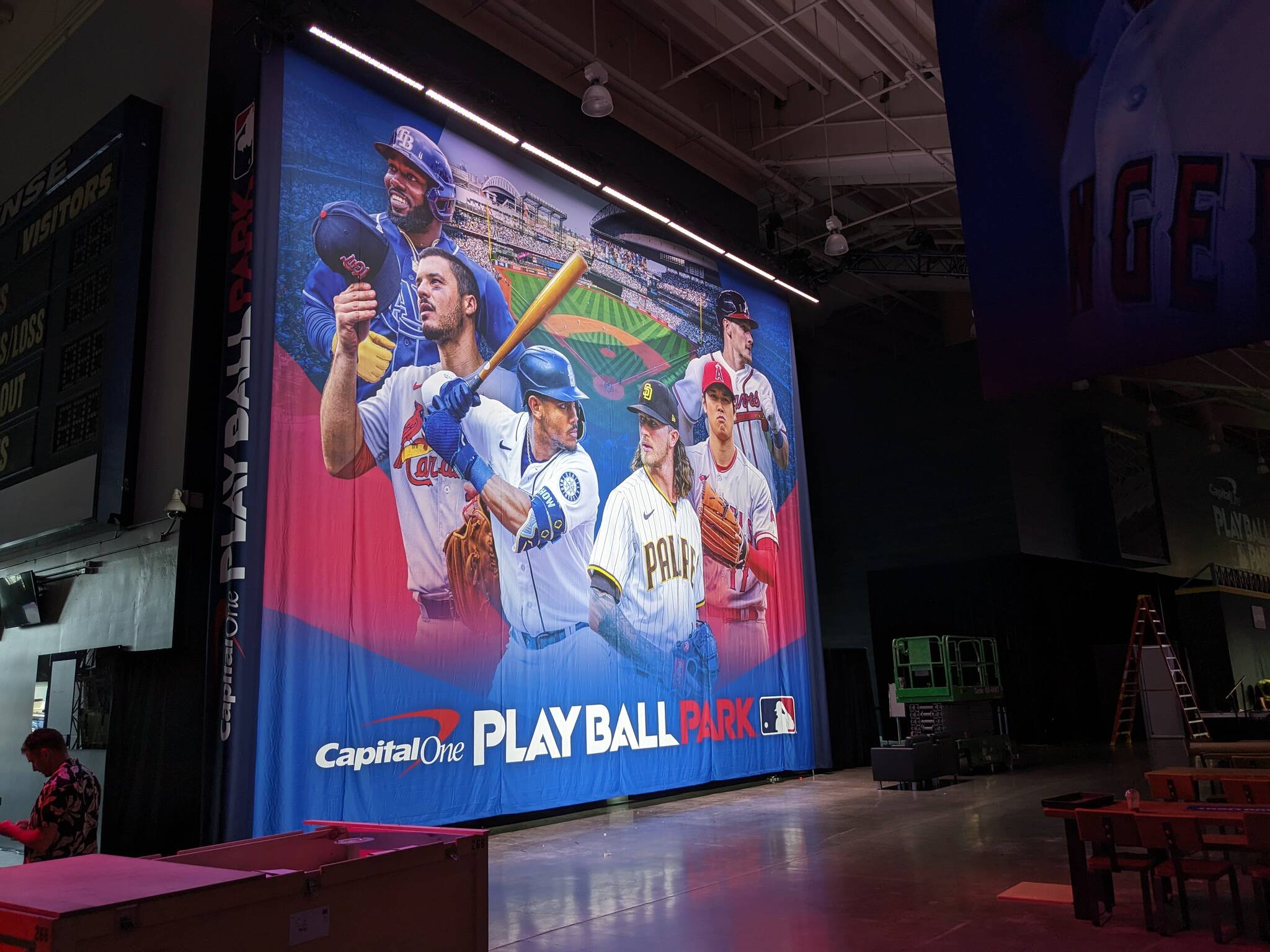 Once fans enter the Lumen Field side of the Play Ball Park they are met with all sorts of MLB All-Stars. Ben Ray / The Mirror