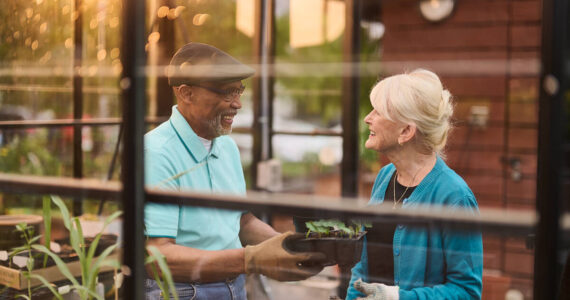 Along with a variety of resort-inspired amenities, Revel Issaquah is home to stunning gardens and a community greenhouse.